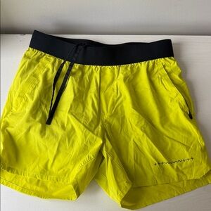 Men's Athletic Shorts in Yellow
